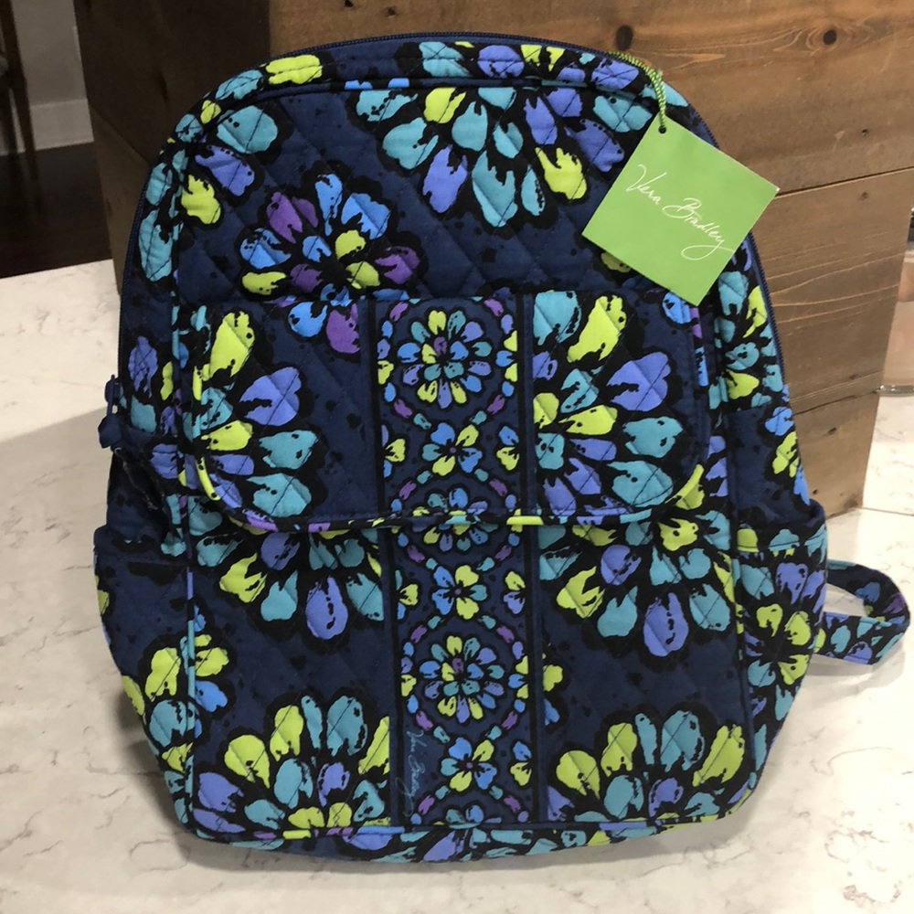 Vera Bradley Indigo Pop Backpack